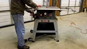 We have the tool you need for the job, whether youâ€™re cutting wood, pvc, tile or more. How To Assemble Craftsman 10 Table Saw Model 21807 Youtube