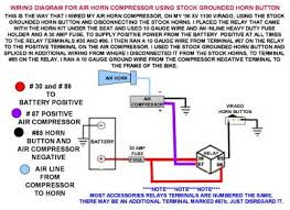 Air horn schematic reading industrial wiring diagrams. Wiring Diagram For Air Horns Using Stock Grounded Horn Button Photo Iamflagman Photos At Pbase Com