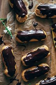 Best Homemade Chocolate Eclairs By Also The Crumbs Please These Are The Best Homemade Chocolate Eclai Chocolate Eclair Recipe Eclair Recipe Chocolate Eclair