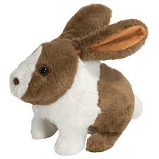 Rabbits' noses twitch so they can take in scents because they are prey animals. Pitter Patter Pets Happy Hoppy Bunny The Entertainer