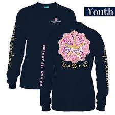Details About Youth Wish Upon A Star Long Sleeve Simply Southern Tee Shirt
