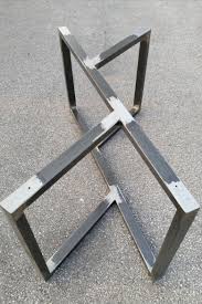 Metal Table Base Dining Table Base Modern Dining Table Etsy In 2020 Steel Table Metal Table Base Steel Table Legs