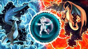 Charizard X, Mewtwo y Charizard Y
