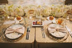 Glamorous Gatsby Inspired White And Gold Wedding Spring Wedding Decorations Head Table Wedding Head Table Wedding Decorations