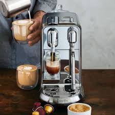 Nespresso Creatista Plus By Breville Sur La Table Breville Espresso Machine Nespresso Coffee Maker Machine