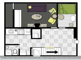 They also gave the house a basement level which is 1 meter below the sidewalk. Work On Basement Apartment Floor Plans