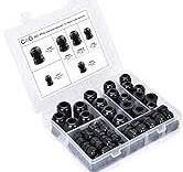 Nylon Cable Gland Kit, CGELE 50 Pack Plastic Waterproof ...