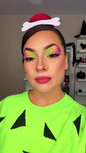 💚 Pebbles 🧡 @REVOLUTION #fyp #mua #makeup #pebbles #flinstones  #fruitypebbles #halloweenmakeup #halloweencostume #BillboardNXT  #FlauntItChallenge