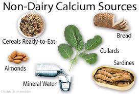 calcium rich non dairy food sources deficiency supplements