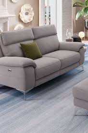 funktionscouch aus grauem stoff modernes design exklusive funktionen sofa design 2 sitzer sofa sofa