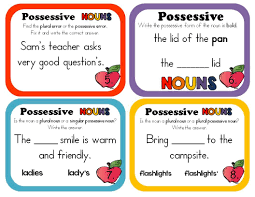 Grammar Lesson Singular And Plural Possessive Nouns Elc