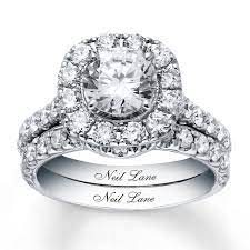 Neil Lane Bridal Set 3 3 8 Ct Tw Diamonds 14k White Gold Kay Neil Lane Bridal Set Neil Lane Engagement Rings Neil Lane Bridal