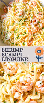Shrimp Scampi Linguine Linguine Recipes Easy Shrimp Scampi Linguine White Sauce Recipes