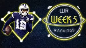 Welcome to fantasy football start 'em, sit 'em wide receivers for week 5 of the nfl season. 2020 Fantasy Football Week 5 Wide Receiver Rankings Youtube