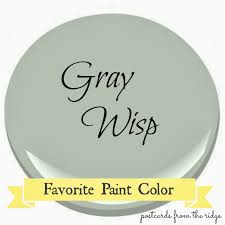 Benjamin Moore Gray Wisp Favorite Paint Color Favorite Paint Colors Favorite Paint Benjamin Moore Gray
