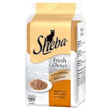 Sheba Pouch Fresh Choice Poultry Collections In Gravy 6x50g Pack Of 8 Cat Food Coupons Cat Food Reviews Cat Food Allergy