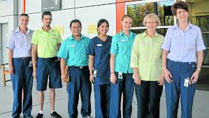 Where is the infectious store located and what hours are you open? Hospital Staff S New Colour Scheme Adds Uniform Look Central Western Daily Orange Nsw