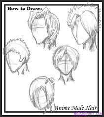 This will allow the face of your model to pop up and will bring more realism to the hair. Anime Drawings Hair Boy Anime Wallpaper
