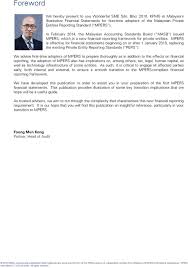 Ordinarily, the financial statements that were published before the financial statements prepared in accordance with mpers for the first time were audited and the audit opinions given by the auditor on those financial statements would not have been prepared based on mpers. Wonderful Sme Sdn Bhd Pdf Free Download