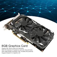 RX 580 Graphics Card, GDDR5 8GB 256Bit PCI Express 3.0 x 16 Fan Graphics  Card, 8K Desktop Gaming Video Card, Computer GPU Support DP, DVI D, PC  Graphic Cards : Amazon.in: Computers & Accessories