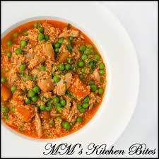 Moroccan chicken and couscous cooking light. Mm S Kitchen Bites Moroccan Style Chicken And Vegetable Soup Cooking Light Feeling Bright