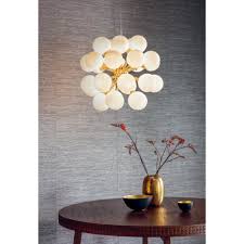Browse a wide selection of ceiling & pendant lights with 100% price match guarantee! Oscar 28 Light Ceiling Pendant Gold And Gloss White Shades