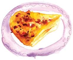 Food Illustration Kis Loren Lotarniska Pita Quiche Lorraine Food Illustration Food Quiche Lorraine