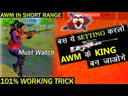 Sceret Awm Trick In Free Fire No Scope Headshot In Short Range Pro Setting Awm Free Fire Trick Youtube In 2020 Play Hacks Headshots Activities