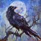 Acrylics on Canvas - The Raven - Skiatook Arts Center, 705 W Rogers Blvd Event Image
