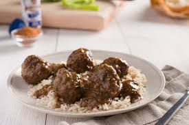The recipe calls for tomato paste but you can substitute tomato soup if in a pinch. Meatball Stew Magic Seasoning Blends