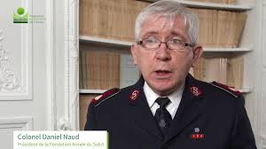 Interview Colonel Daniel NAUD, président de la Fondation Armée du Salut  lors des vœux 2021 de la FPF