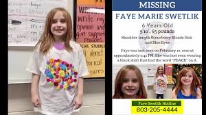 Amber alerts for missing children. Police Link Cases After Missing 6 Year Old Sc Girl Neighbor Found Dead Wsoc Tv