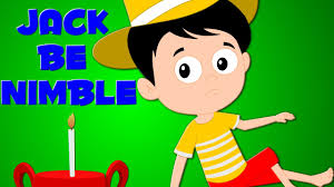 The most common version of the rhyme is: Jack Be Nimble Kids Songs Kindergarten Nursery Rhymes Cartoon Videos For Toddlers By Kids Tv Youtube
