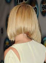 Now, combine this super short blonde bob with bangs that reaching the middle of. Bad Bob