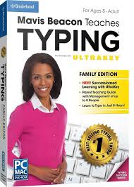 Mavis Beacon Teaches Typing Powered By Ultrakey Family Edition Pc Mac New Box Mavisbeacon Mavis Beacon Teaching Learn To Type