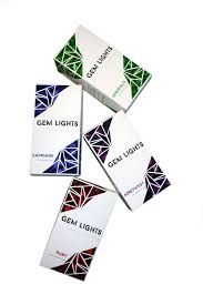 Gem Lights Hair Product Health Beauty Packaging Design On Behance Gems Amethyst Gem Lights