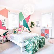 Spotted Over On Our Sister Page Project Junior This Miami Inspired Bedroom Has Us Ready To Hit South Bea Big Girl Room Toddler Toddler Bedrooms Toddler Rooms