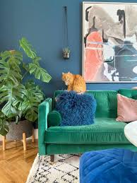 A Beautiful Belfast Home S Original Details Get A Boost From Bold Color In 2020 Wall Decor Living Room Modern Living Room Colors Wall Decor Living Room