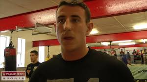 Callum Hancock fights