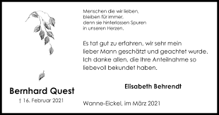 Februar 2003 (44 kb) der alte märchenonkel bei seiner lesung in der mondschänke am 17. Traueranzeigen Von Bernhard Quest Waz Trauer De