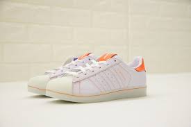 Adidas Originals Super Star White Edition Orange Bk0609 Adidas Adidas Superstar Sneaker Adidas Gazelle Sneaker
