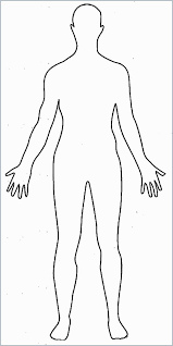 Human Body Coloring Sheets To Print New Basic Anime Body Coloring Coloring Pages Body Outline Body Template Human Body Drawing