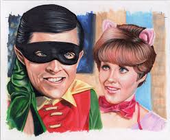 1966 Batman: Robin Meets Pussycat, in Bill Crabb's Licensed and Personal  Sketch cards Comic Art Gallery Room