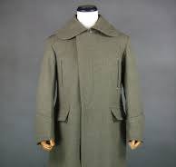 WW1 Italian Light Grey Green Wool Alpini Mounted Troops M1909 Greatcoat  Cappotto