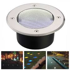 Stainless Steel Weatherproof Solar Power Ground Light Best Solar Garden Lights Manufacturer In China