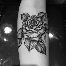 Rose Tattoo By Luke Wessman Tattooed At His Private Studio The Summertown Inn In So Cal Rose Rosetattoo Blackandgr Rose Tattoo Tattoos Black And Grey Rose