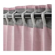Hilja Pink Curtains 1 Pair 145x250 Cm Ikea Curtains Pink Curtains Home Curtains