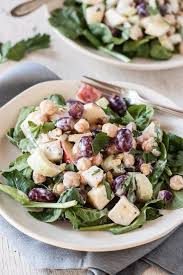 Chickpea Waldorf Salad Recette Repas Midi Salade Waldorf Repas Vegetarien