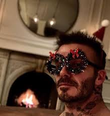O fanfarrão David Beckham de Natal
