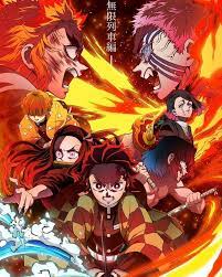 Tanjiro kamado, joined with inosuke hashibira, a boy raised by boars who wears a boar's head, and zenitsu agatsuma, a scared boy who reveals his true power when he sleeps, board the infinity train on a new mission with the flame pillar, kyojuro rengoku, to defeat a demon who has been tormenting. Full Watch Demon Slayer Kimetsu No Yaiba The Movie Mugen T